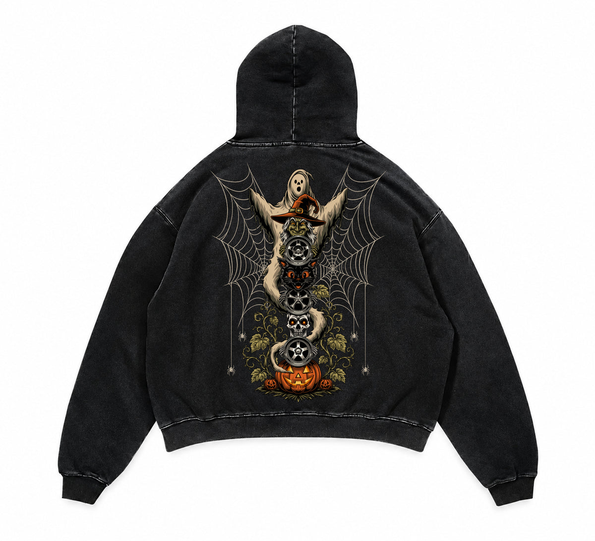 Night Of The Wheels Halloween Hoodie