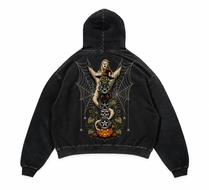 Night Of The Wheels Halloween Hoodie