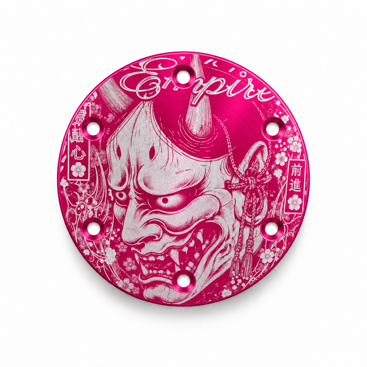 Oni Empire horn delete plate - Pink