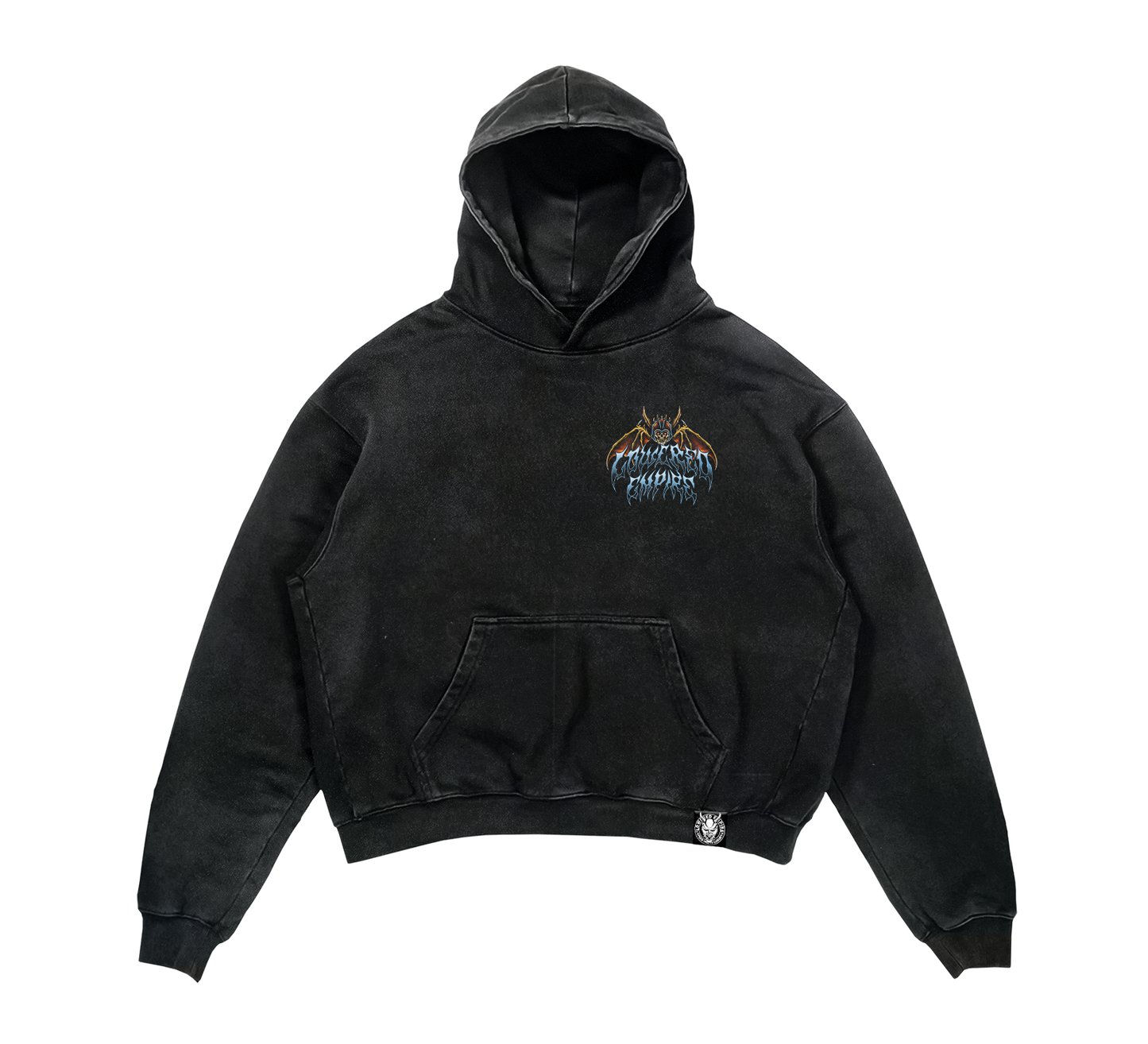 Claws & Wheels Washed Hoodie