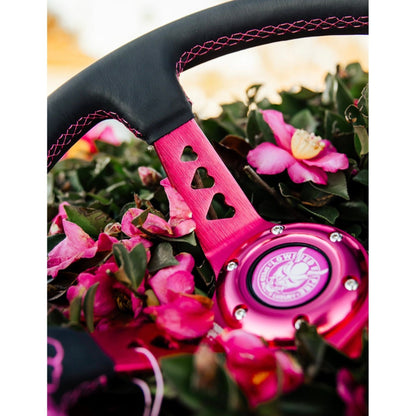 Pink Roses PR-2 Steering Wheel 350mm - Steering wheels