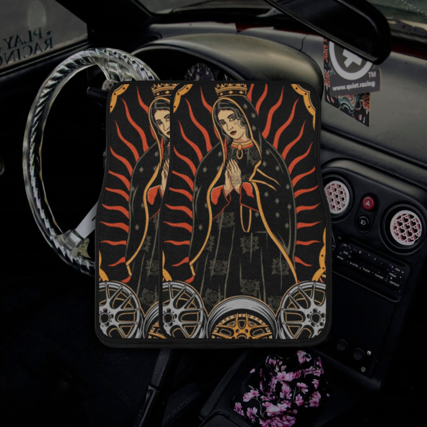 Praise The Lowered Pair Premium Car Carpet Floor Mats