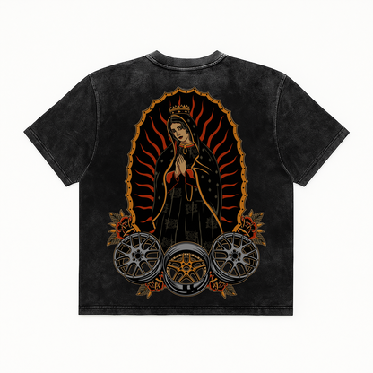 Praise The Lowered Premium Acid Wash Tee