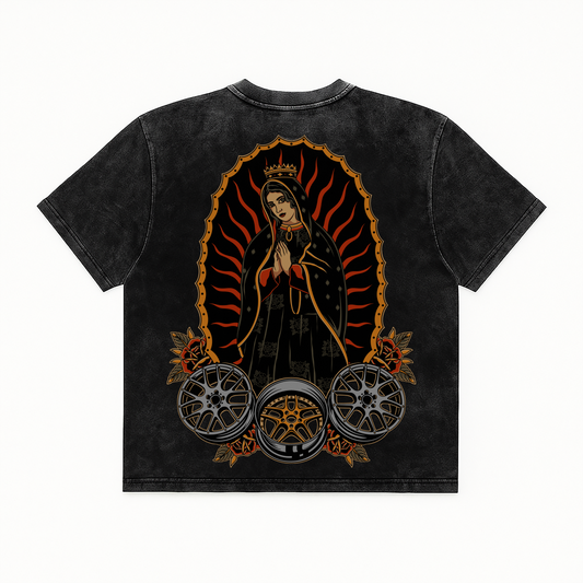 Praise The Lowered Premium Acid Wash Tee