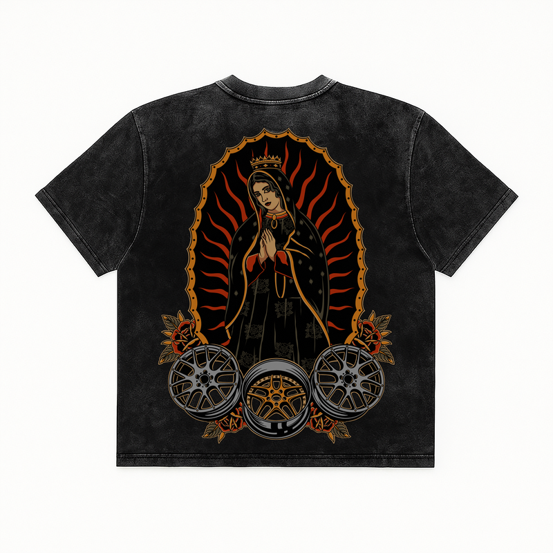 Praise The Lowered Premium Acid Wash Tee