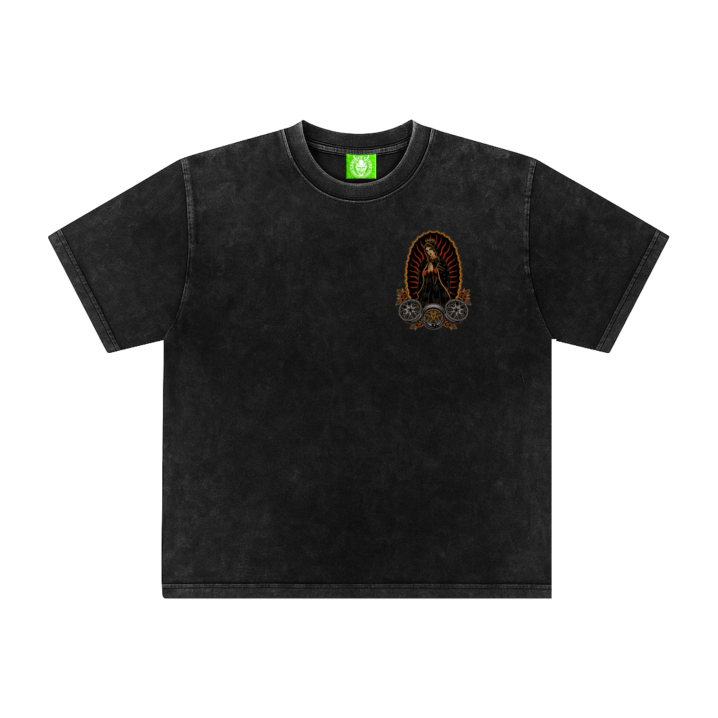 Praise The Lowered Premium Acid Wash Tee