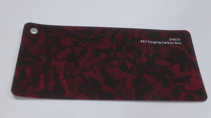 Red Forged Carbon Full Roll