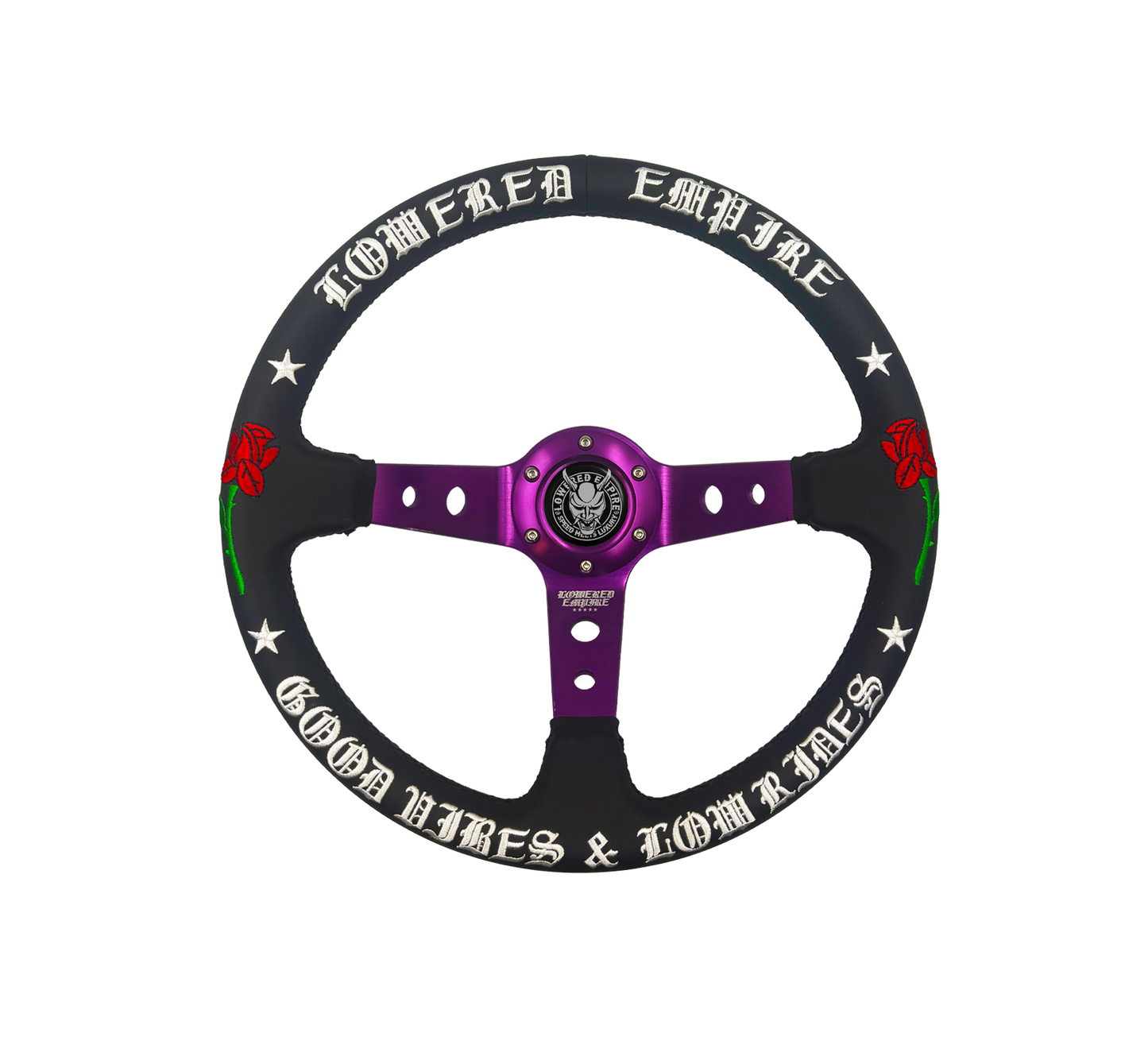 O.G Good Vibes X Lowered Empire Premium Steering Wheel