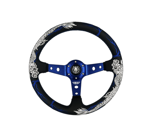 Blue Dragon's Breath Premium Steering Wheel