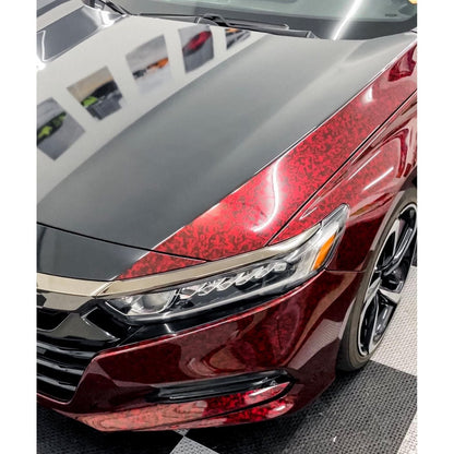 Red Forged Carbon Full Roll - FULL ROLL 5X59 FEET