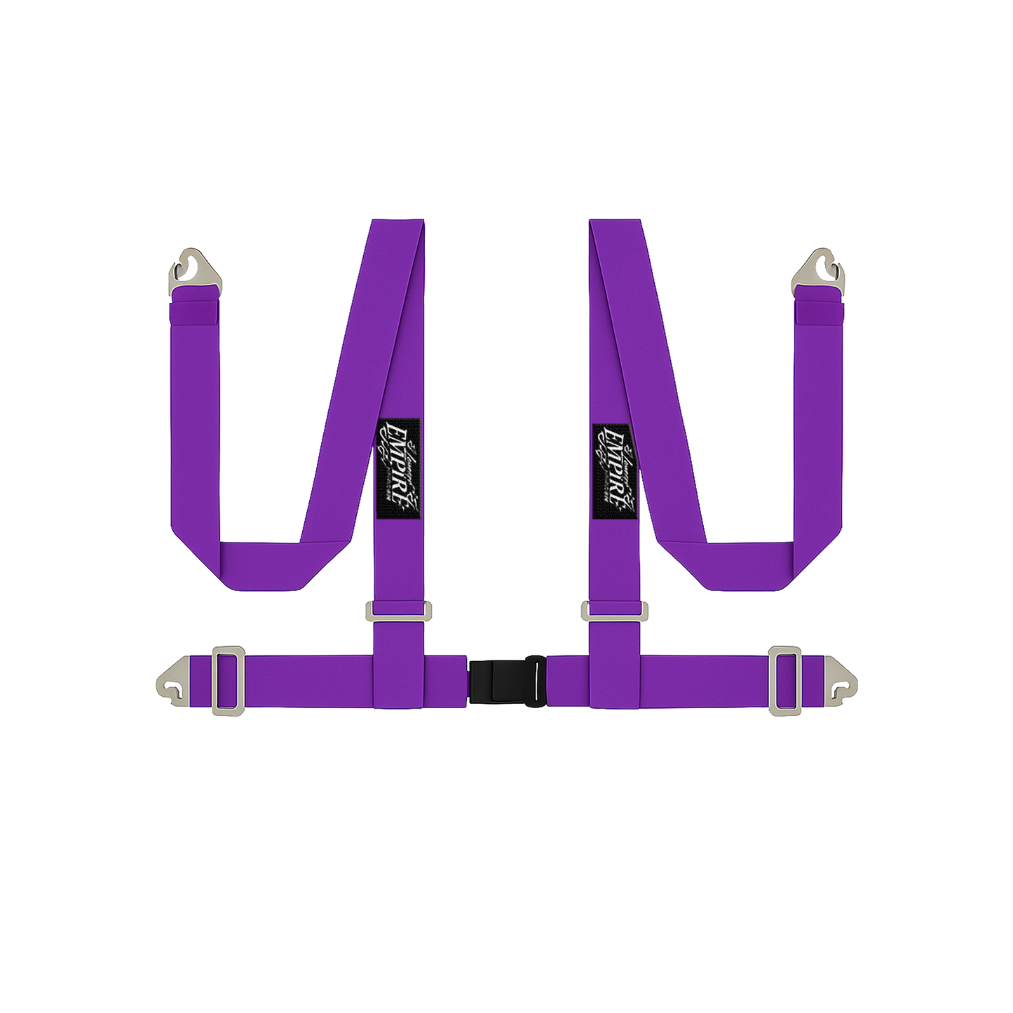 Lowered Empire Flamed Harness Belt- Purple