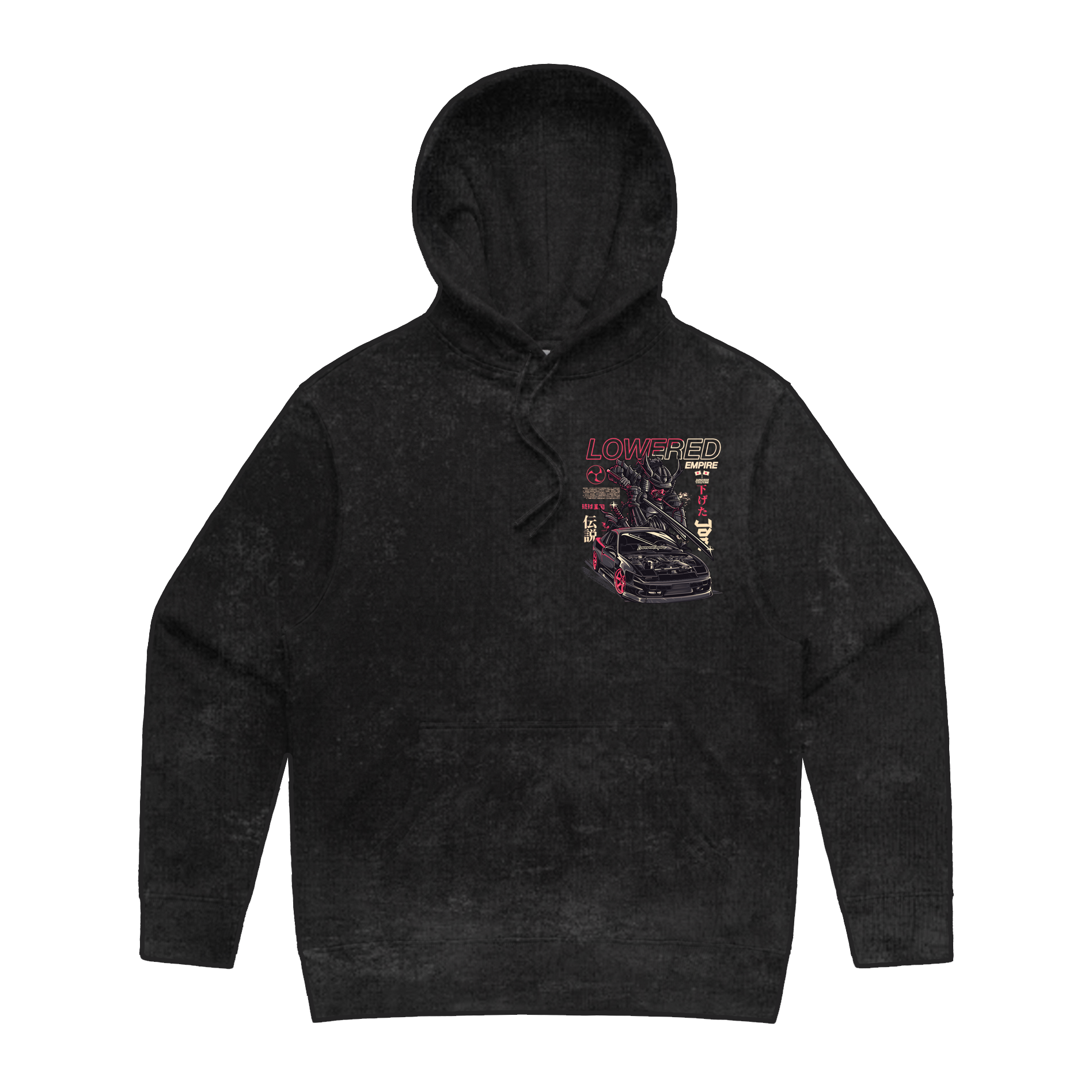 Samurai 240SX Acid Wash Premium Hoodie - Hoodie