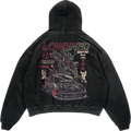 Samurai 240SX Acid Wash Premium Hoodie - Hoodie