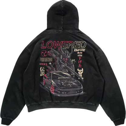 Samurai 240SX Acid Wash Premium Hoodie - Hoodie