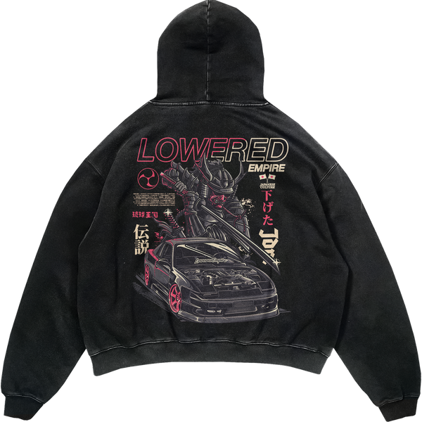 Samurai 240SX Acid Wash Premium Hoodie