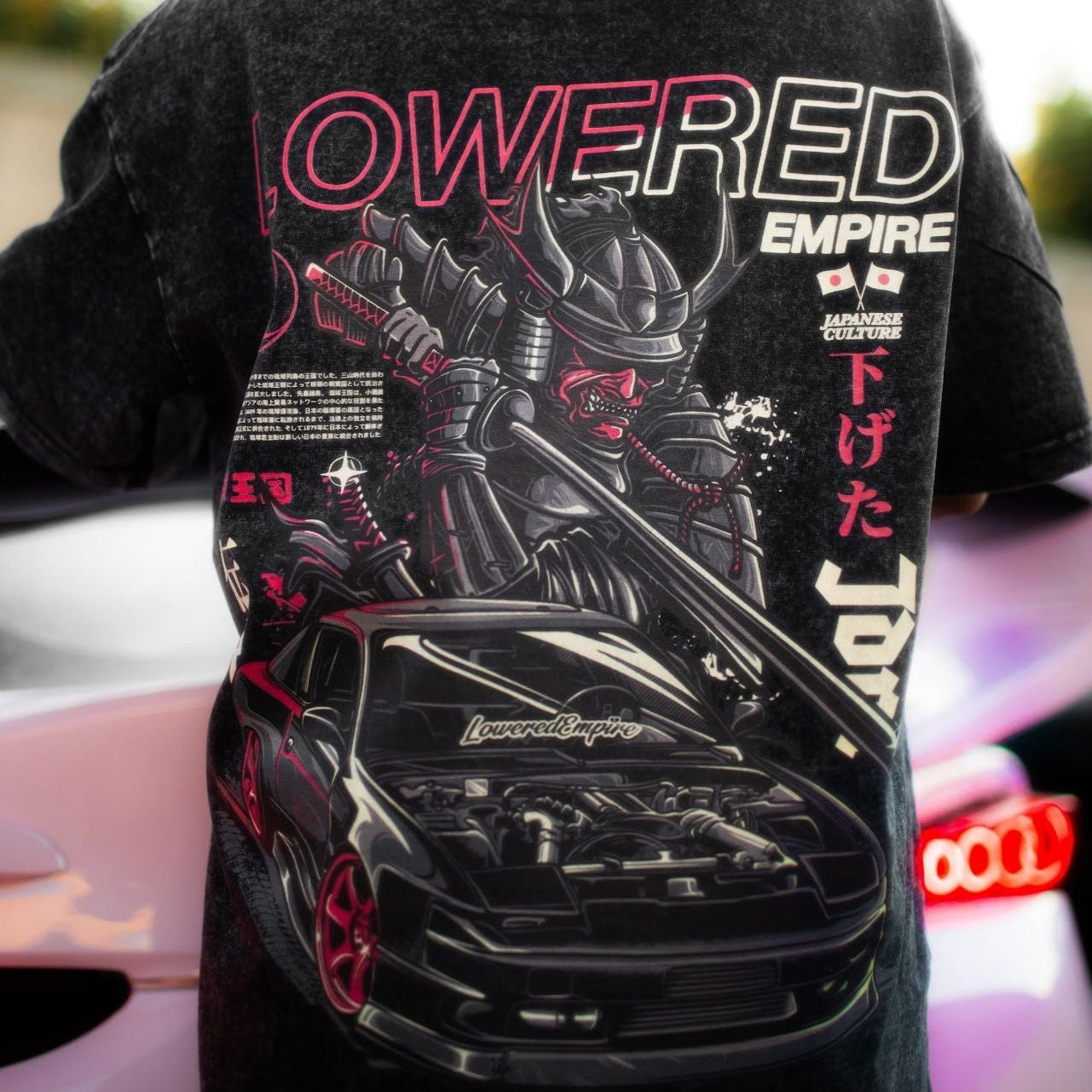 Samurai 240sx Vintage Wash Midweight Tee - Shirts & Tops