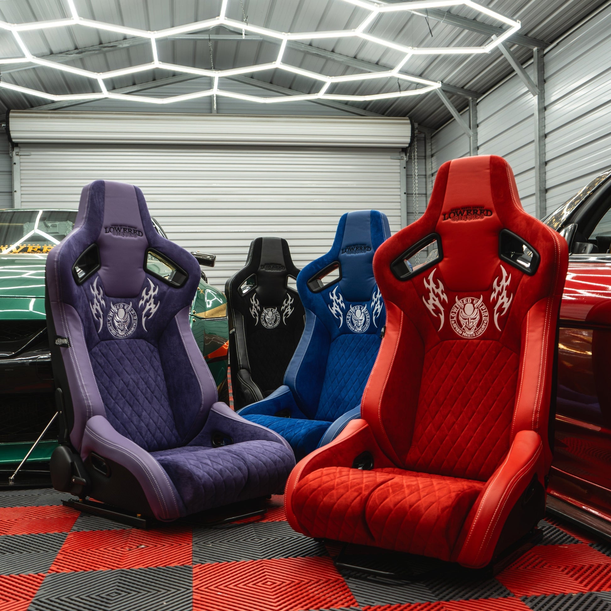 Sigil Ⅰ Collection – Blue Reclining Bucket Seats