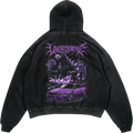 Skyline Acid Wash Premium Hoodie - Hoodie