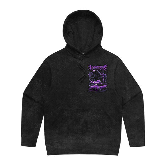 Skyline Acid Wash Premium Hoodie - Hoodie