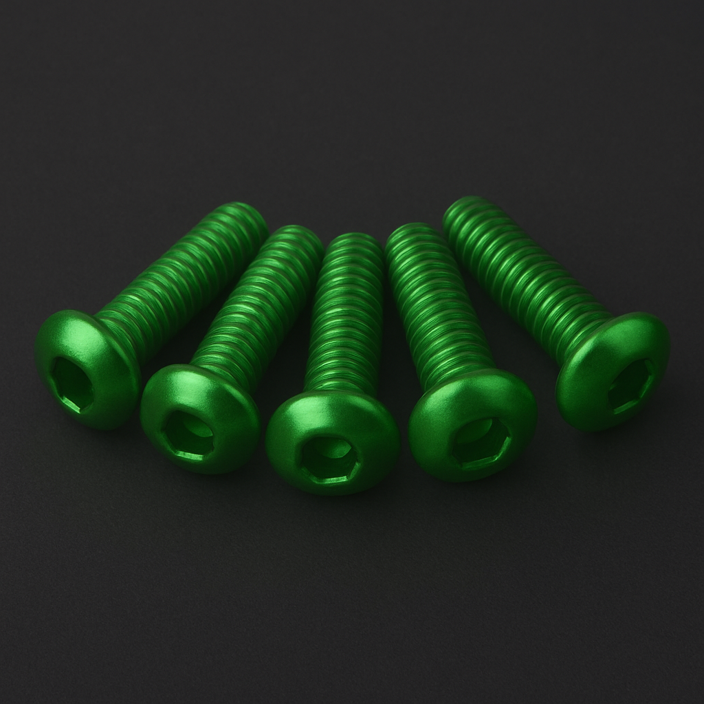 Steering Wheel Bolts - Green