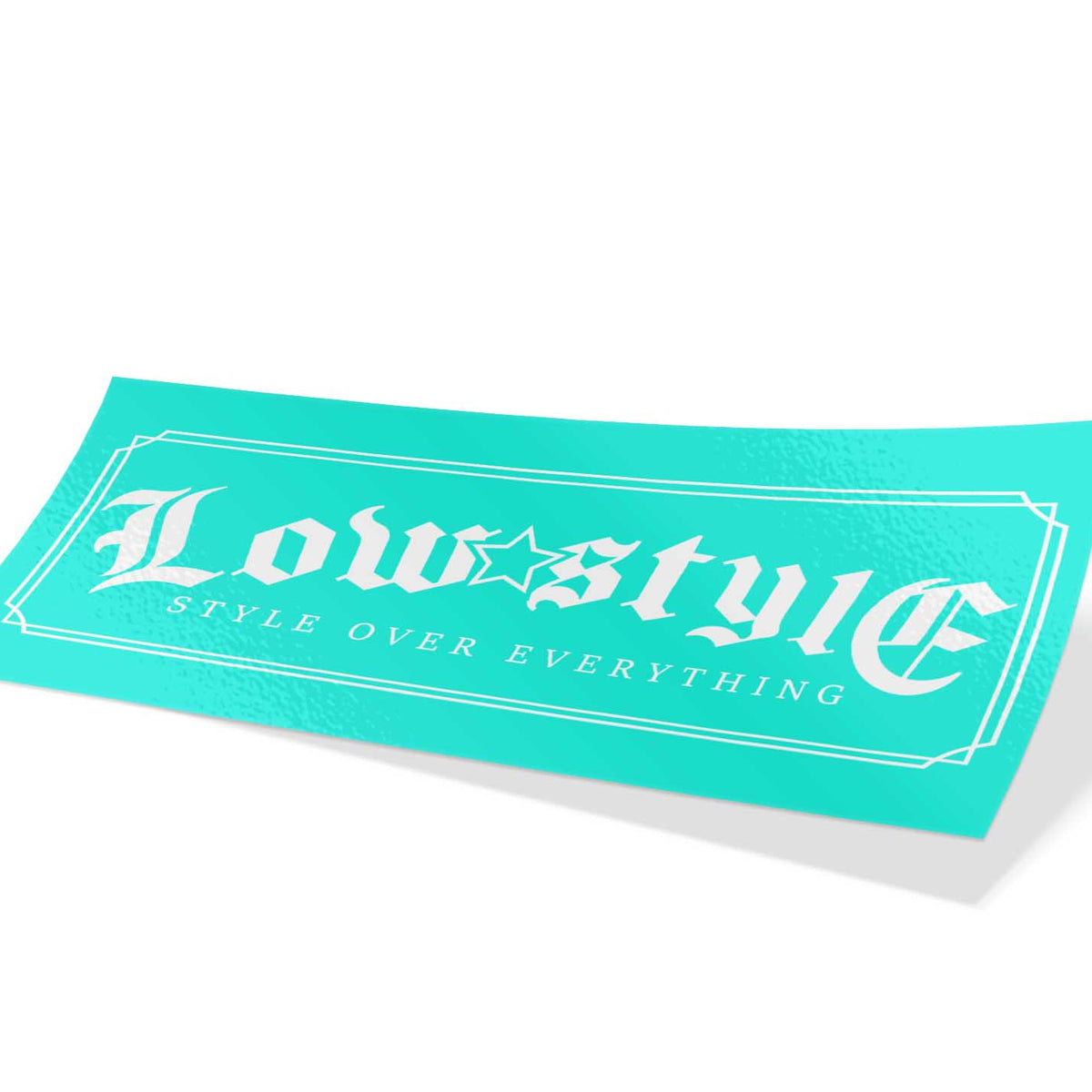 Low Style Banner Pinstripe Decal