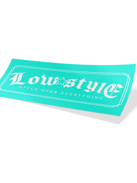 Low Style Banner Pinstripe Decal