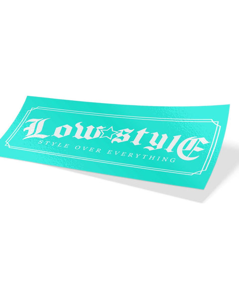 Low Style Banner Pinstripe Decal