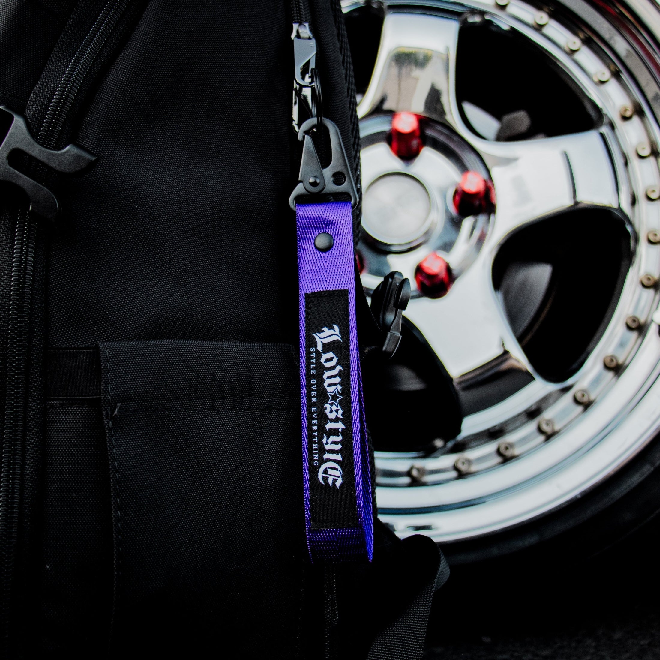 Style Over Everything KeyTags - Purple