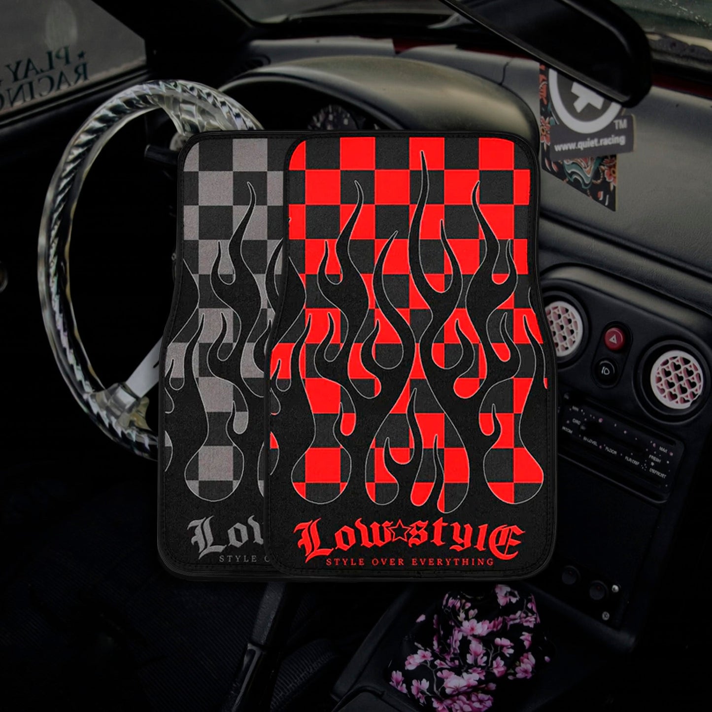 Style Over Everything Pair Premium Car Carpet Floor Mats