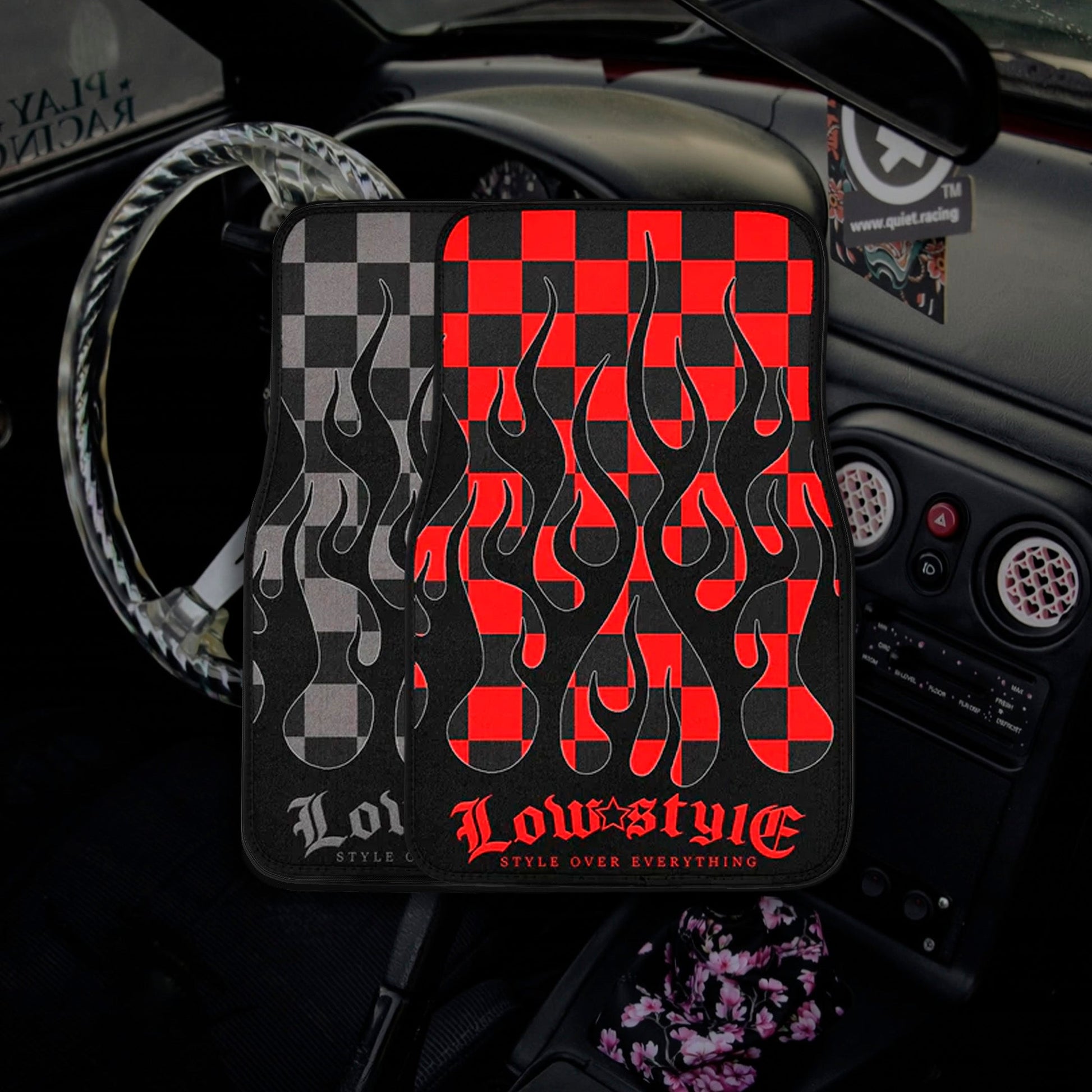 Style Over Everything Pair Premium Car Carpet Floor Mats