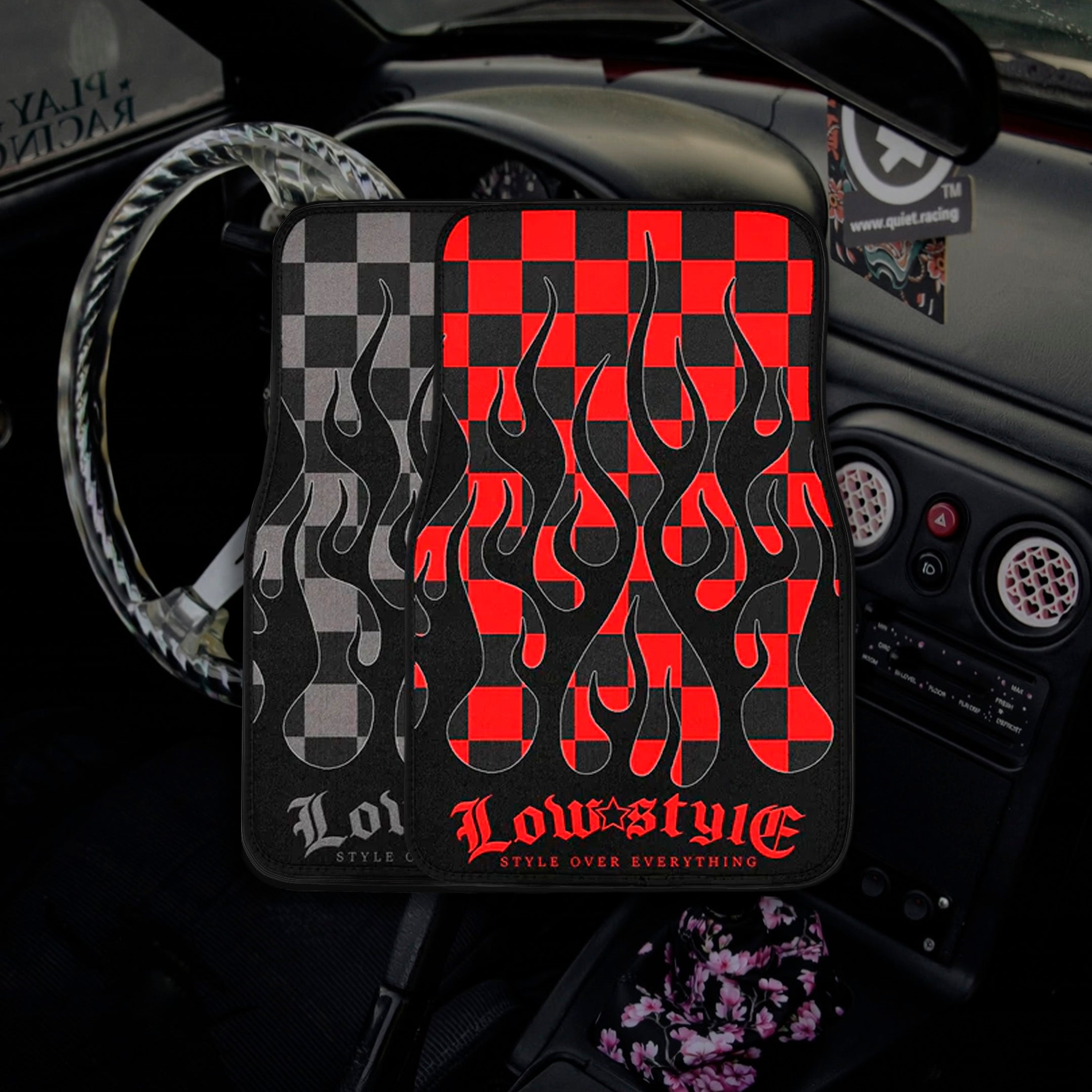 Style Over Everything Pair Premium Car Carpet Floor Mats