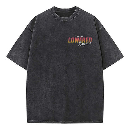 Sunset Drives Acid- Wash Premium Tee