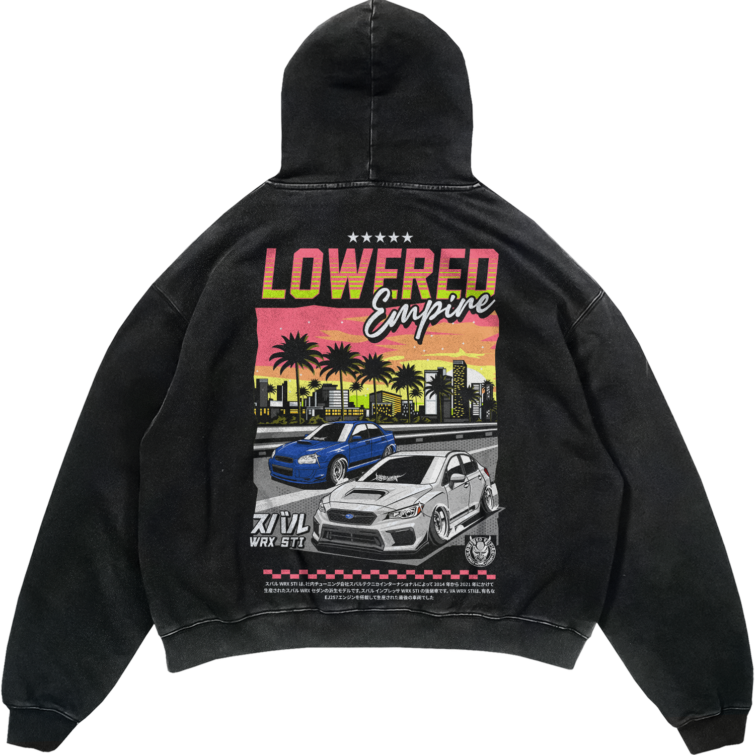 Sunset Drives Premium Heavyweight Hoodie - Hoodie