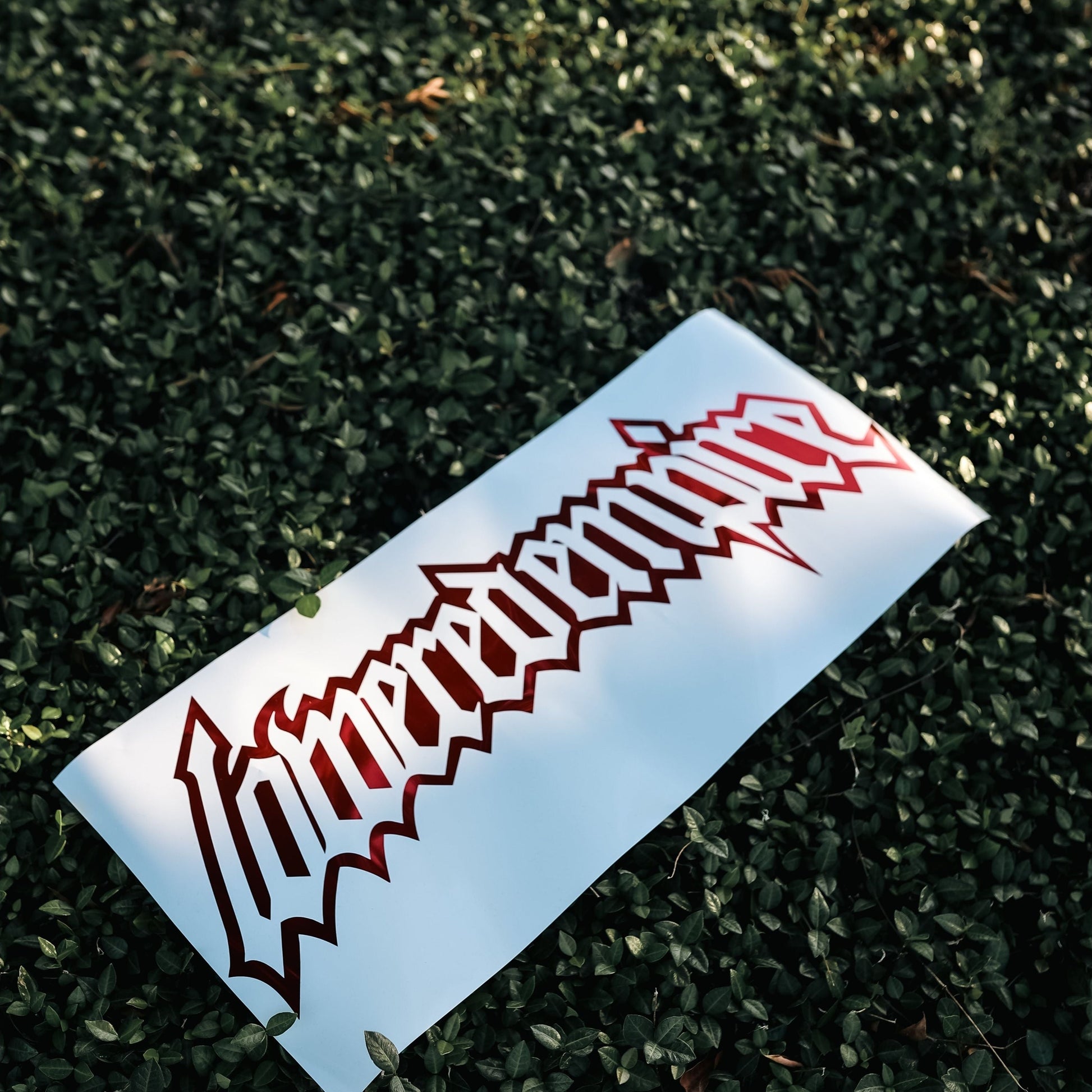 The Protector Banner - Large 24’’ / White