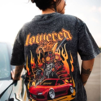 The RX7 Reaper Vintage Wash Midweight Tee - Shirts & Tops