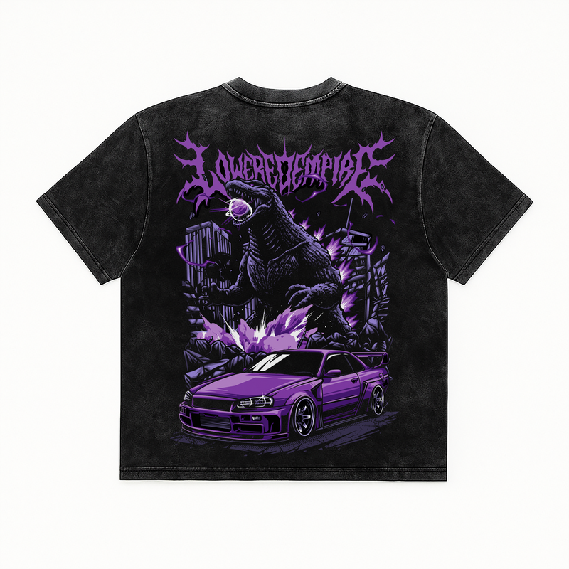 The ZIlla Skyline Vintage Wash Midweight Tee - Shirts & Tops