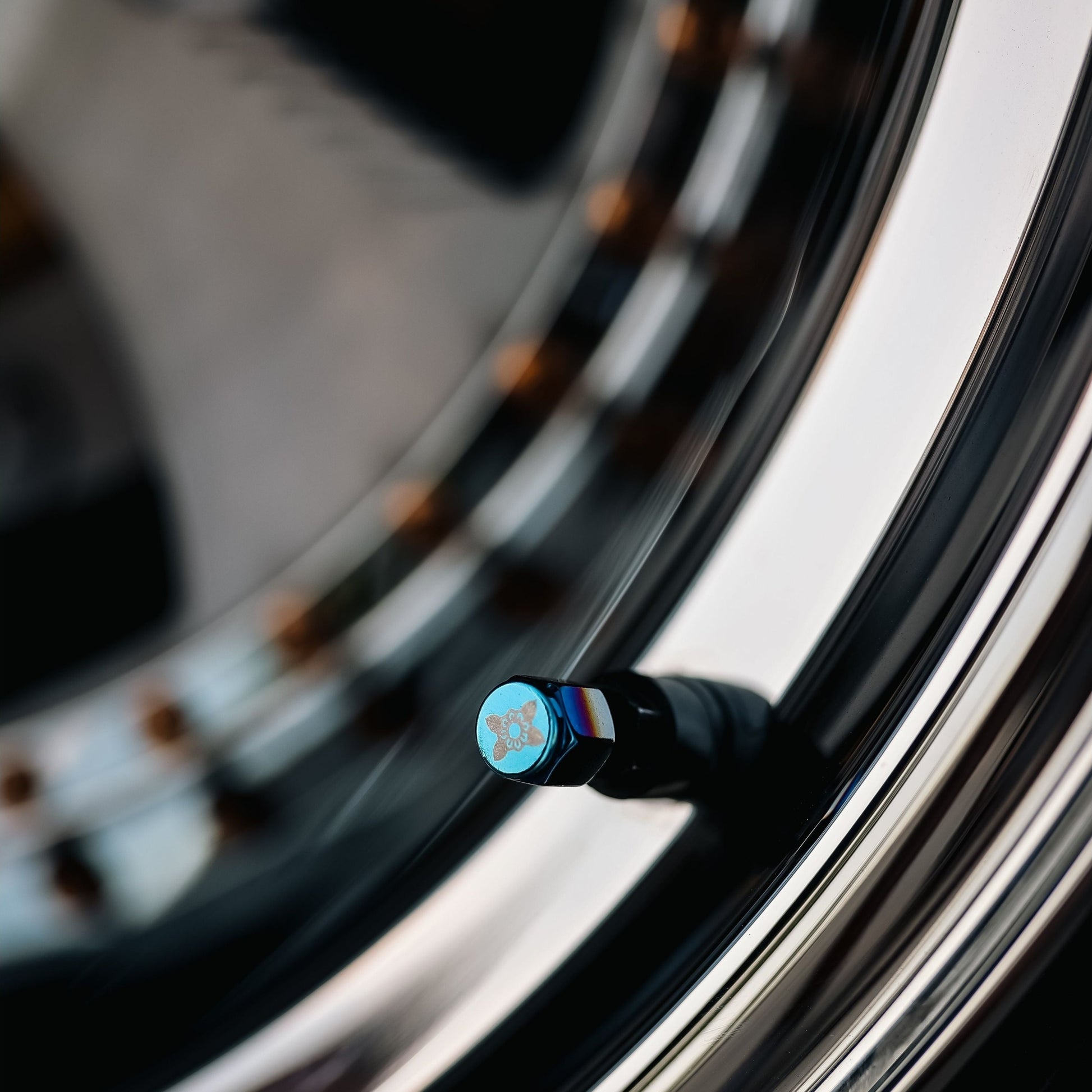 Titanium Style Valve Covers- Pack x4