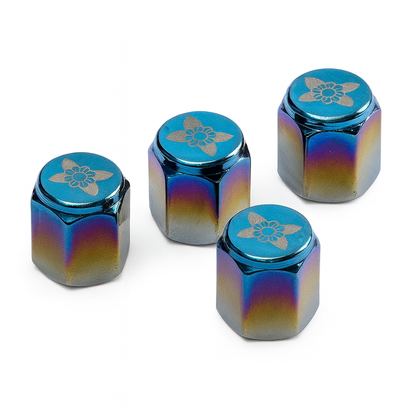 Titanium Style Valve Covers- Pack x4