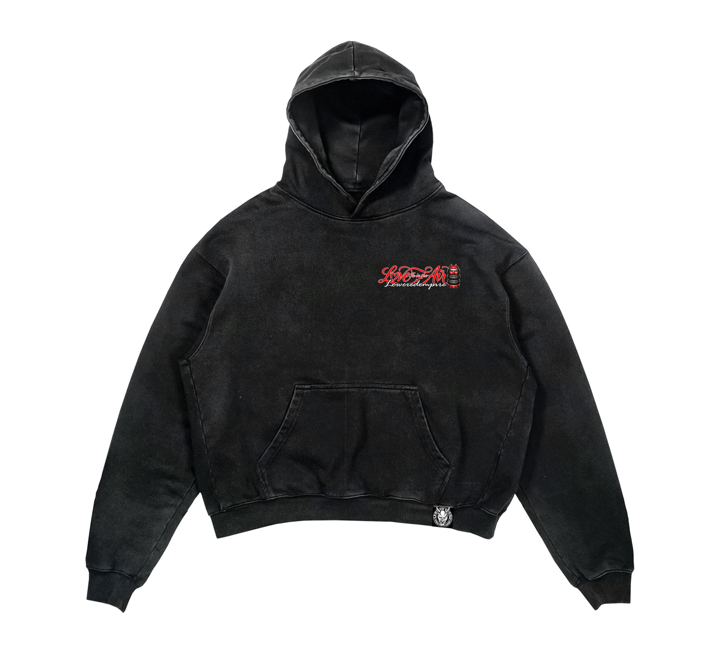 Love is In The Air Heavyweight Vintage Hoodie- Valentine's