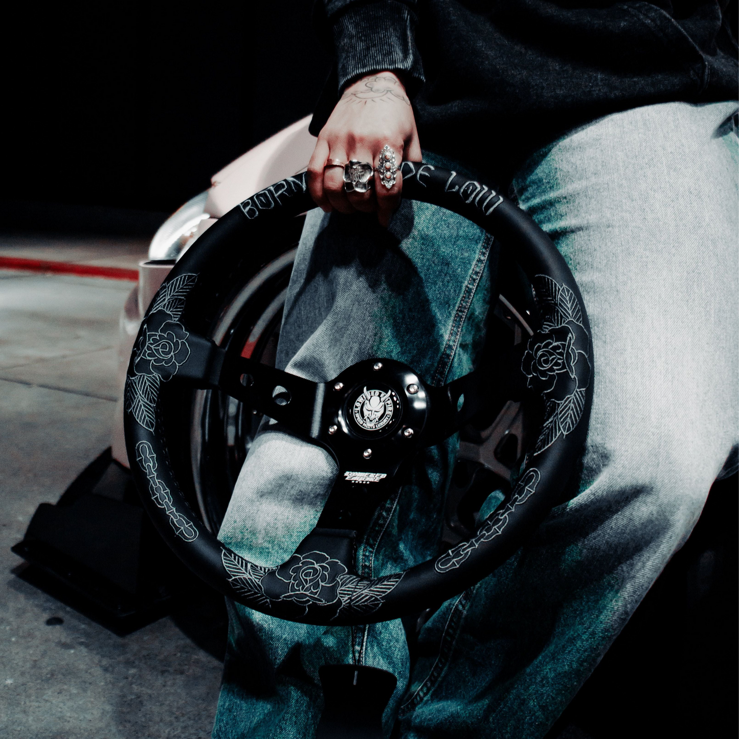 Traditional Killer Roses KR-1 Steering Wheel 350mm - Steering wheels