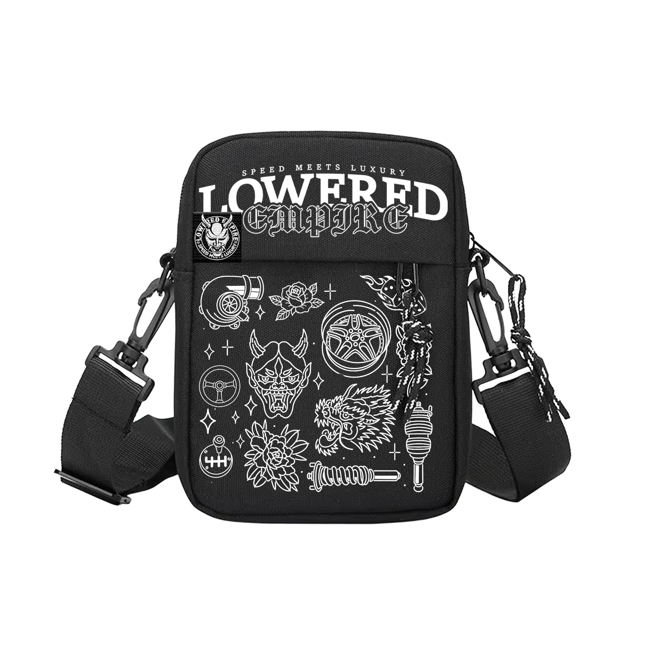 Traditional Shoulder Bag Crossbody - Black