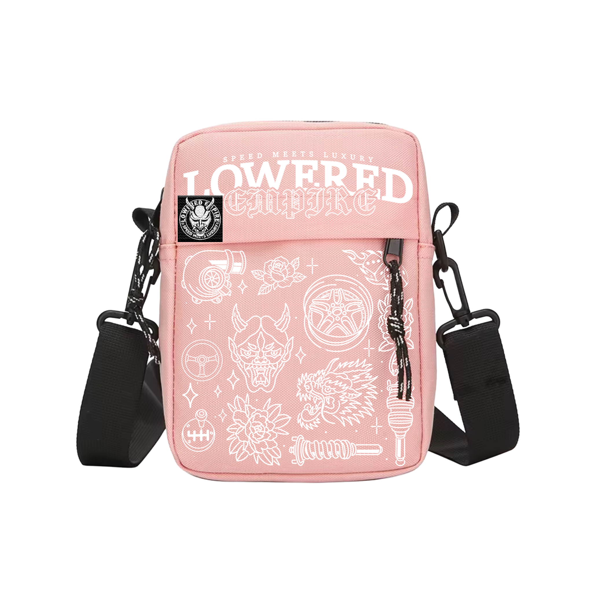 Traditional Shoulder Bag Crossbody - Pink