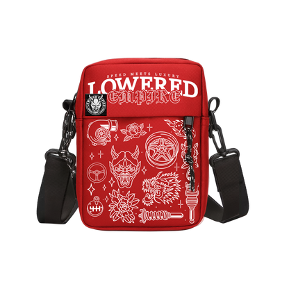 Traditional Shoulder Bag Crossbody - Red