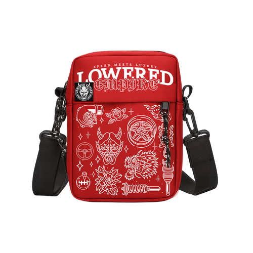 Traditional Shoulder Bag Crossbody - Red