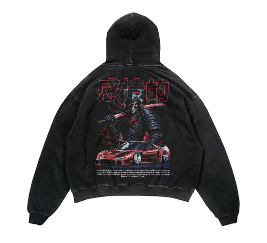 Reaper of the Rising Sun NSX Acid Wash Vintage Hoodie– Lowered Empire