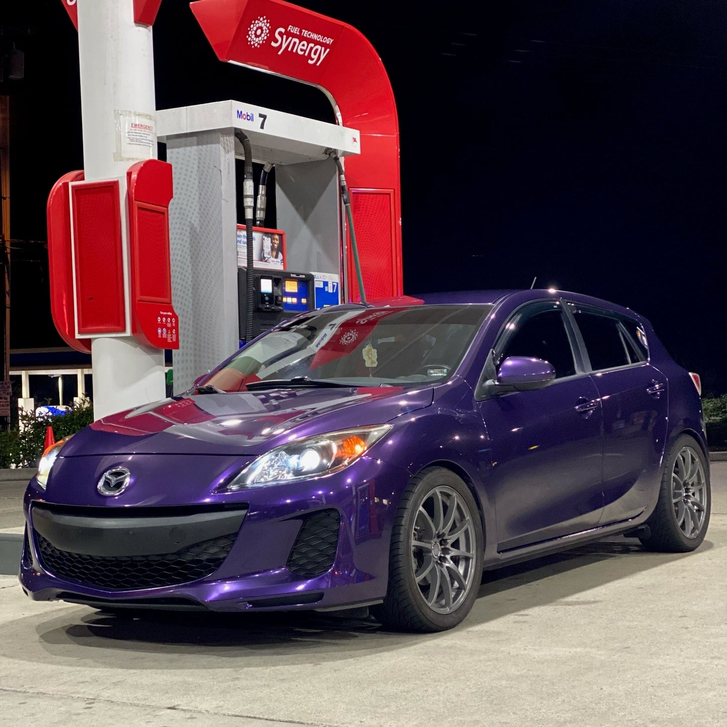 Venice Purple - FULL ROLL 5X59 FEET