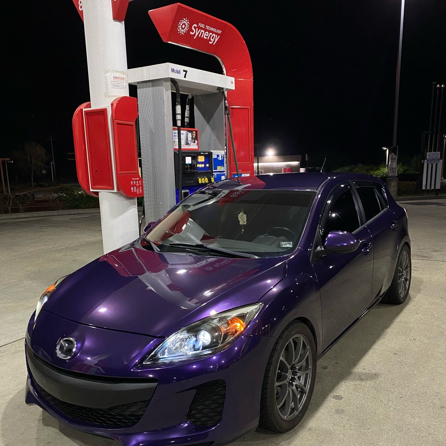 Venice Purple - FULL ROLL 5X59 FEET