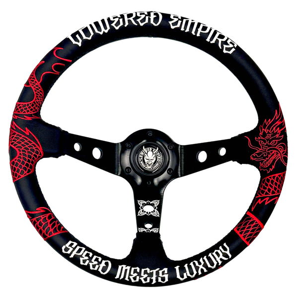 Authentic Limited Lowered Empire Dragon Traditional Steering Wheel