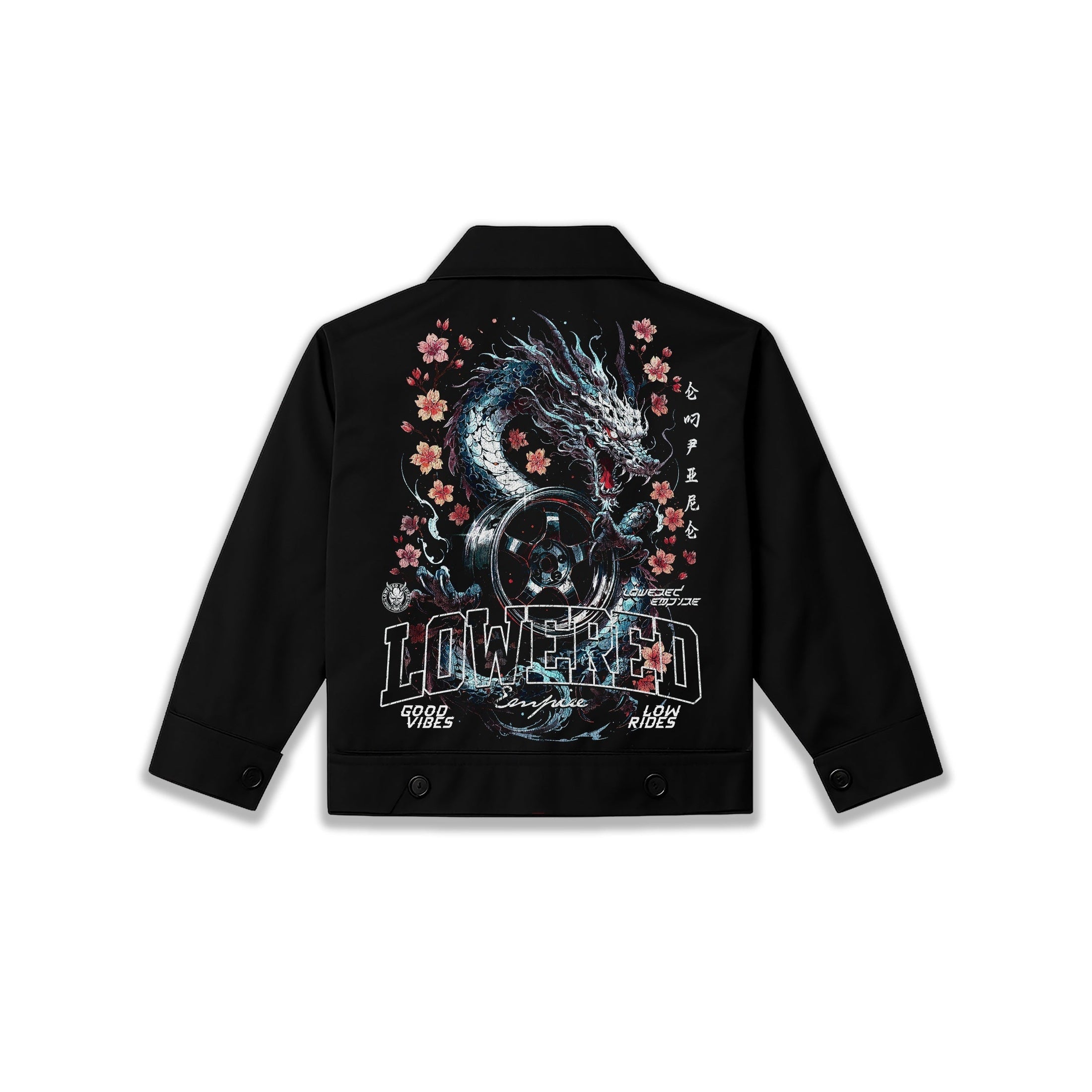 White Dragon insulated Mechanic Jacket