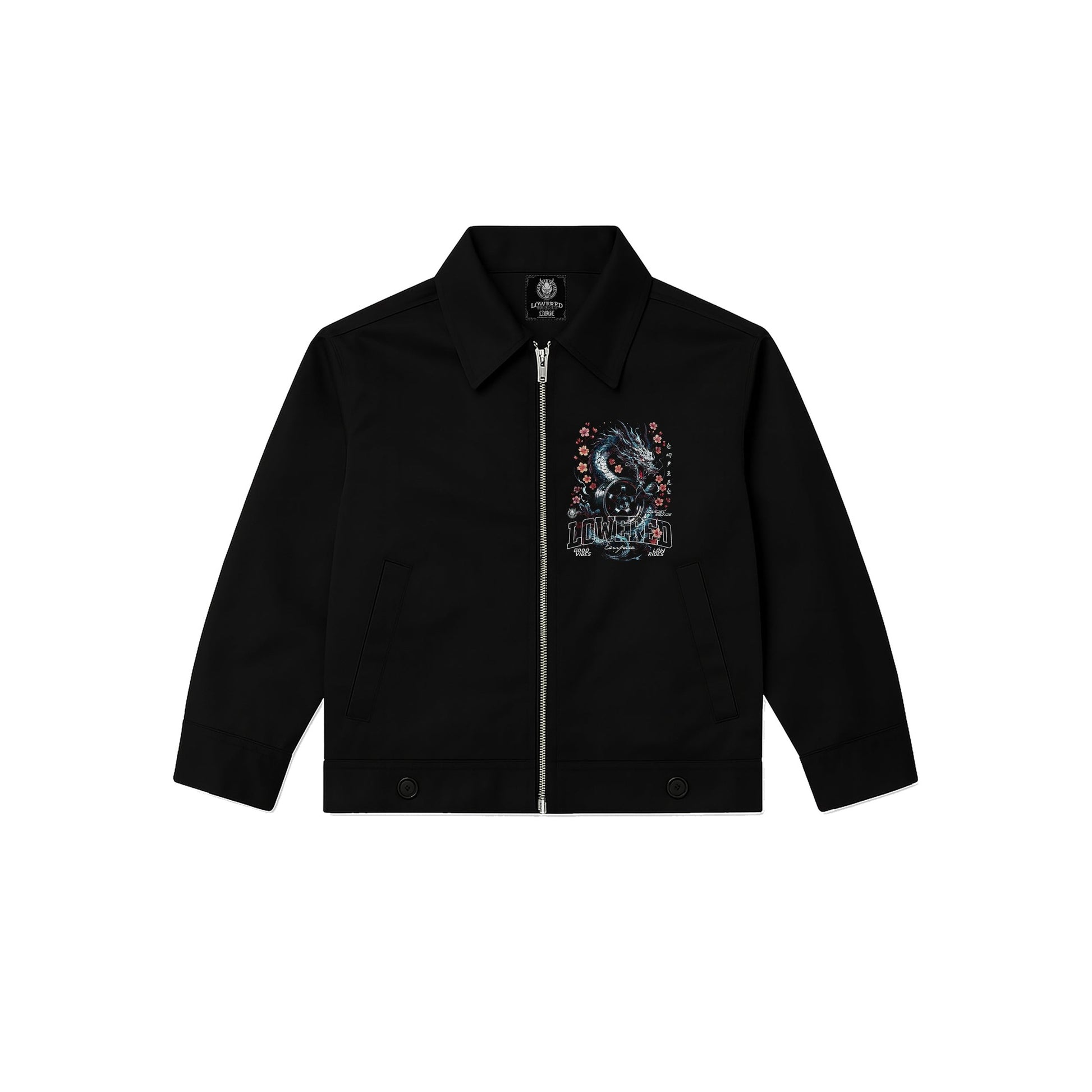 White Dragon insulated Mechanic Jacket